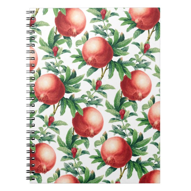 Garnet pattern notebook (Front)