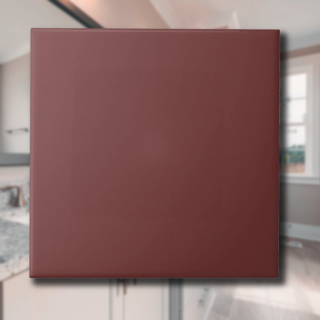 Garnet Solid Colour | Classic | Elegant Ceramic Tile (Creator Uploaded)