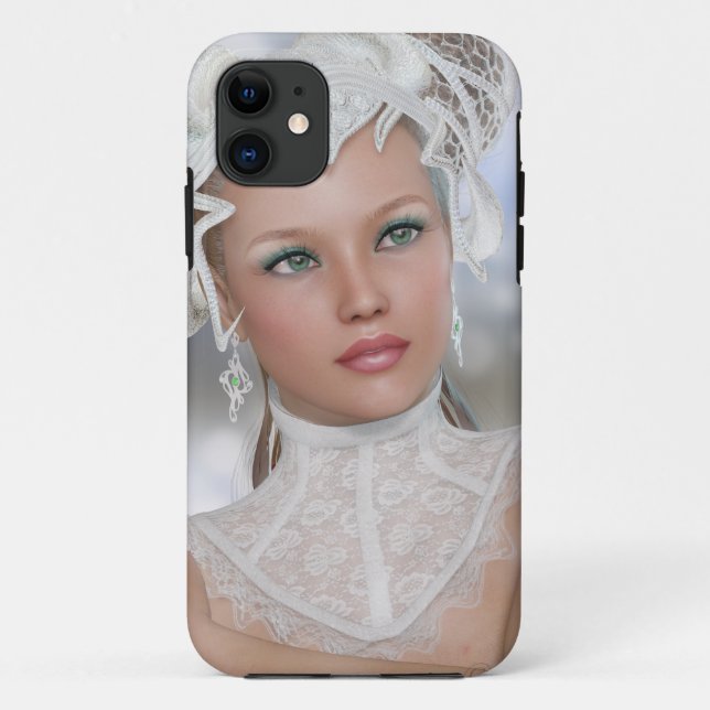 Garnia in White.png Case-Mate iPhone Case (Back)