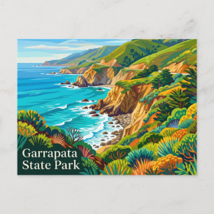 Garrapata State Park California Postcard
