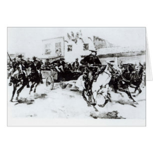 Garret brings in Billy the Kid, 1880