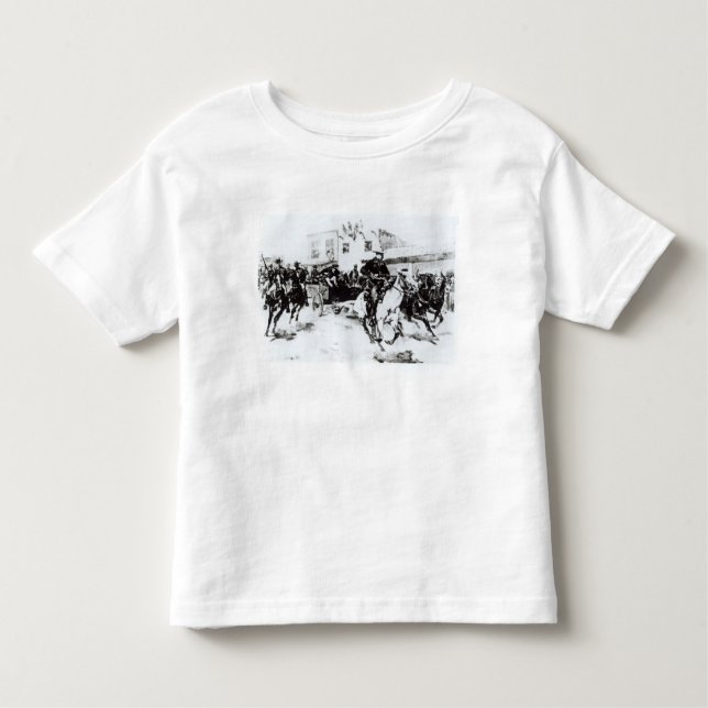 Garret brings in Billy the Kid, 1880 Toddler T-Shirt (Front)