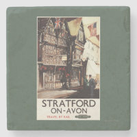 Garrick Inn and Harvard House Rail Poster