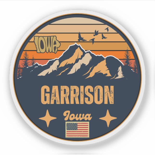 Garrison, Iowa Ia, United States (Front)