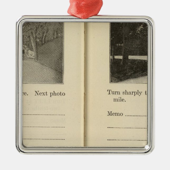 Garrison, New York Metal Tree Decoration (Front)