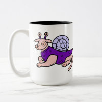 Garry the Dog Funny Cartoon Dog Two tone 15 oz