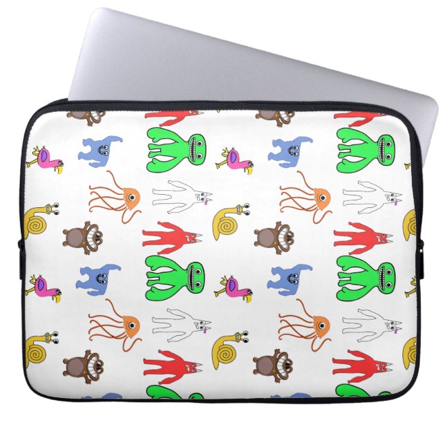Garten Characters Anime Laptop Sleeve (Front)