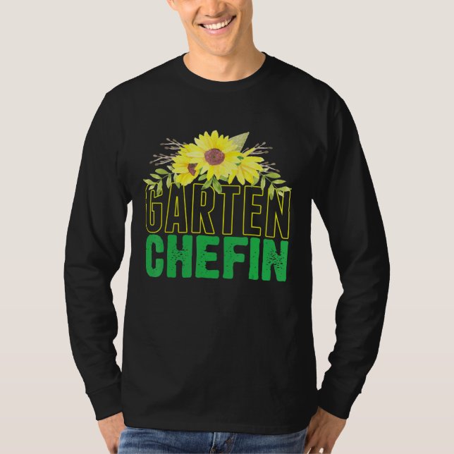 Garten Chefin T-Shirt (Front)