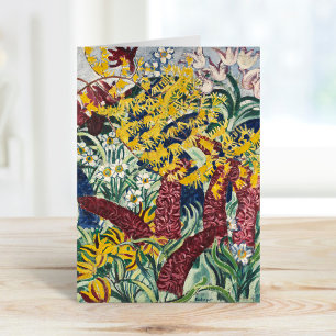 Gartenblumen   August Babberger Card