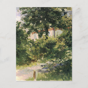 Gartenweg in Rueil  Edouard Manet  Postcard