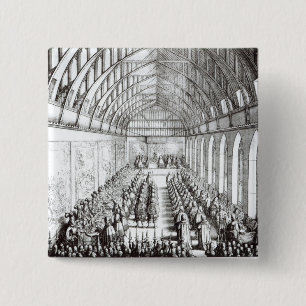 Garter Feast the Sovereign and the Knights 15 Cm Square Badge