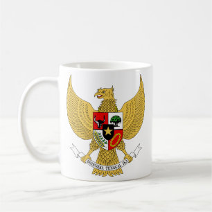 Garuda Pancasila, t Arms Indonesia, Indonesia Coffee Mug