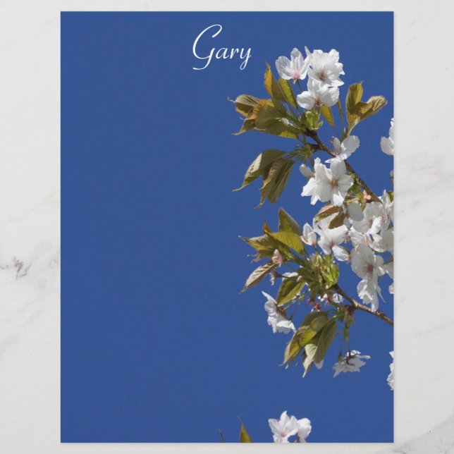Gary Blossom Letterhead (Front)