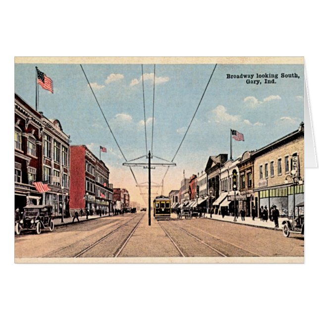 Gary, Indiana Broadway looking south (Front Horizontal)
