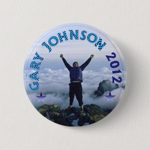 Gary Johnson 2012 6 Cm Round Badge