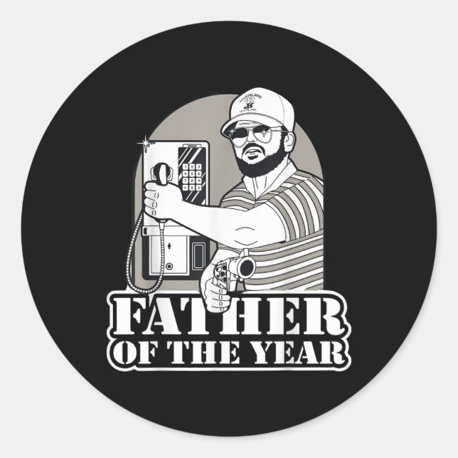 Gary Plauche Shirt Father Of The Year Gary Plauche Classic Round Sticker (Front)