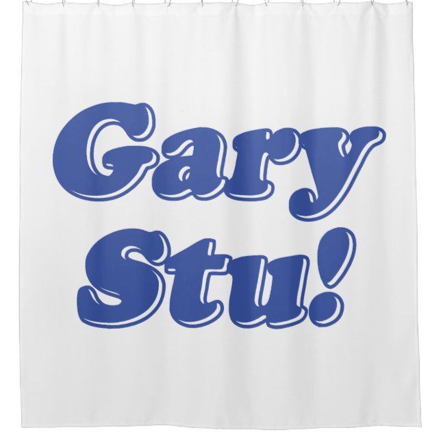 Gary Stu! Shower Curtain (Front)