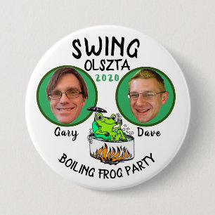 Gary Swing / Dave Olszta 2020 7.5 Cm Round Badge