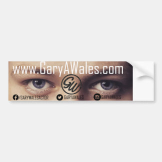 Gary Wales Car Bumper Sticker