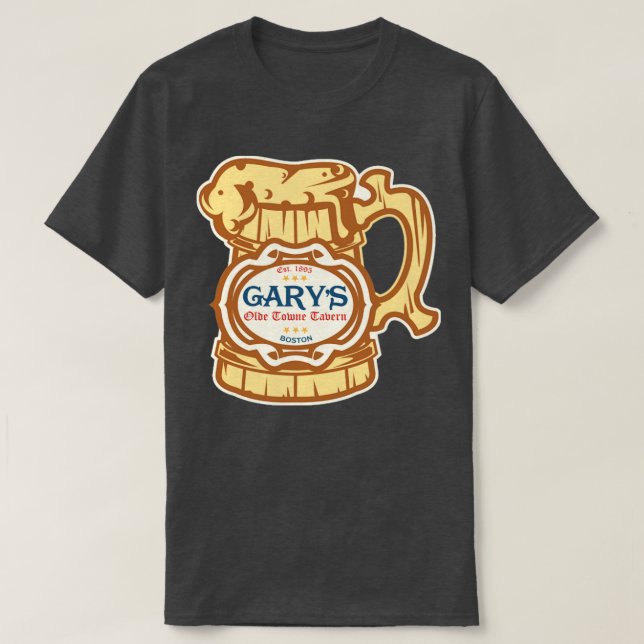 Garys Olde Towne Tavern from Cheers T-Shirt (Design Front)
