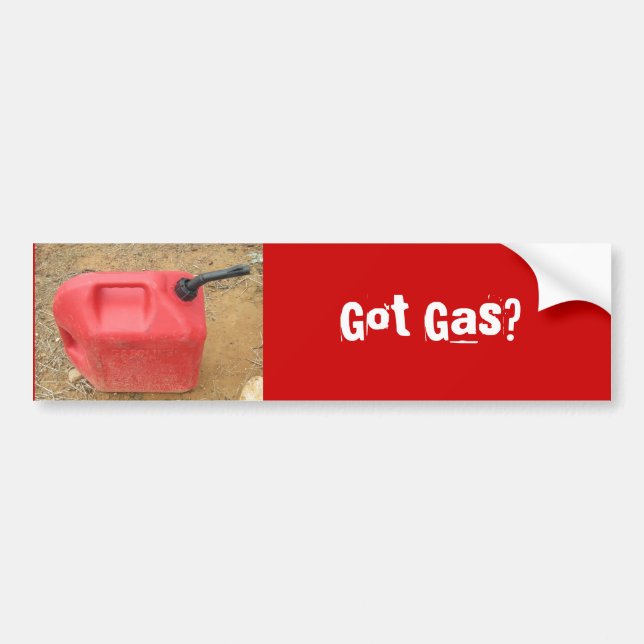Gas Bumper Sticker (Front)