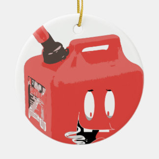 Gas-can Ceramic Tree Decoration