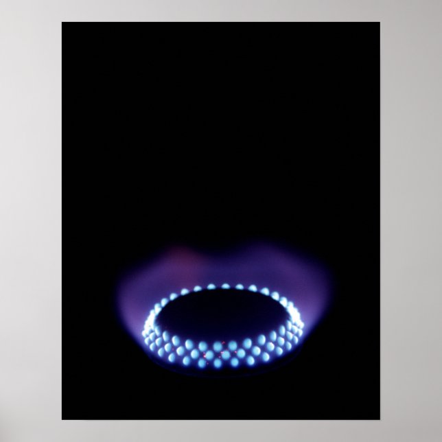 Gas flame poster (Front)
