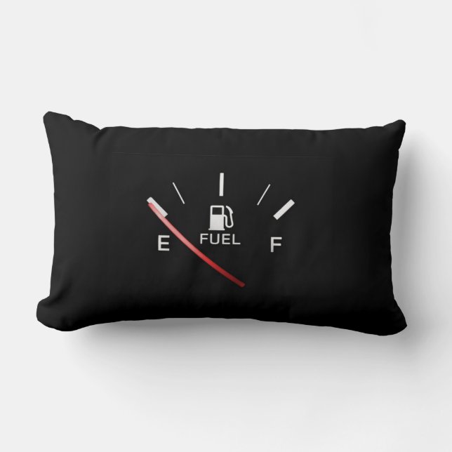 Gas Gauge American MoJo Pillow (Front)