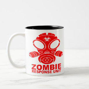 Gas Mask Zombie Response Team 2 # Two-Tone Coffee Mug