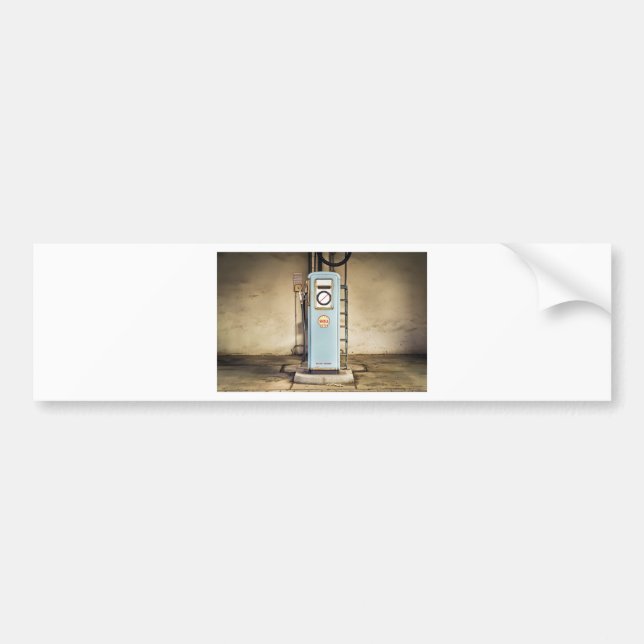 gas-pump bumper sticker (Front)