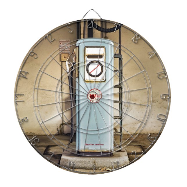 gas-pump dartboard (Front)