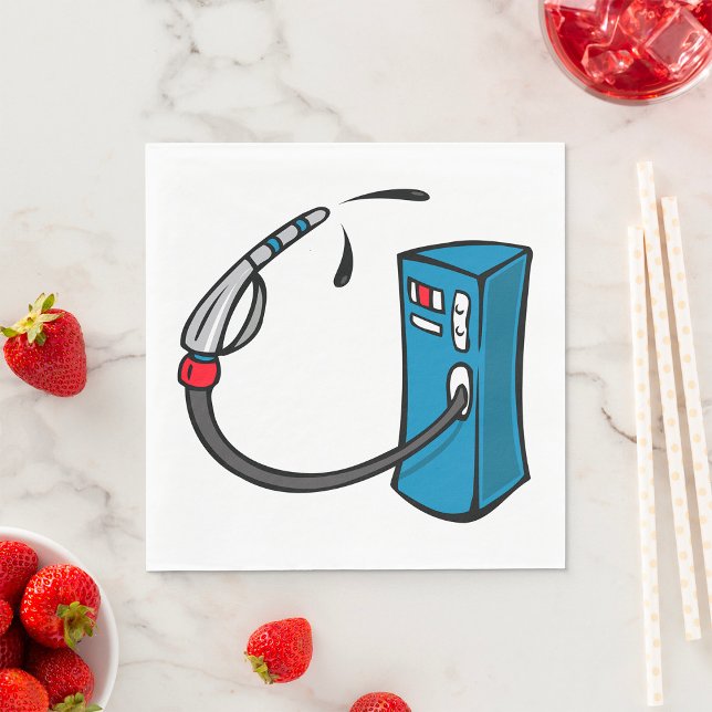 Gas Pump Napkin (Creator Uploaded)