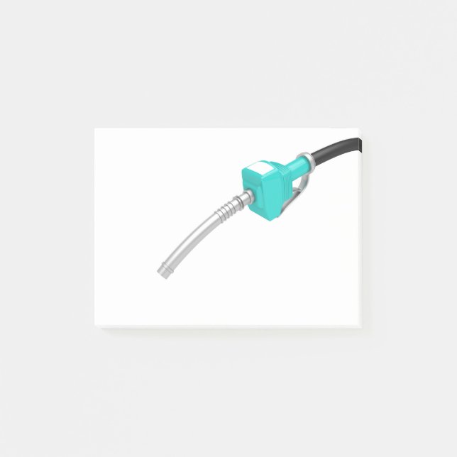 Gas pump nozzle post-it notes (Front)