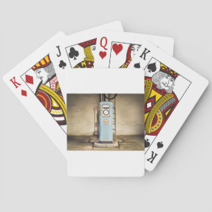 gas-pump playing cards