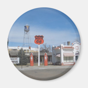 Gas Station Bassett, Nebraska, USA Magnet