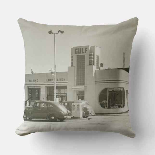 Gas Station Cushion (Front)
