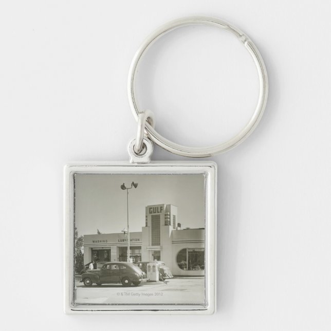 Gas Station Key Ring (Front)