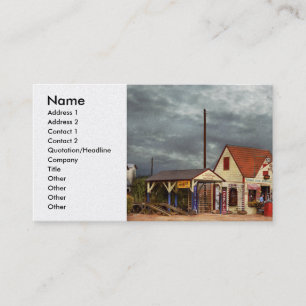 Gas Station - Mix and Match Gas 1939 Business Card