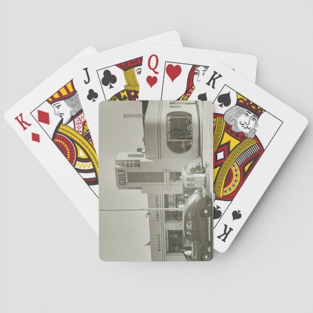 Gas Station Playing Cards (Back)
