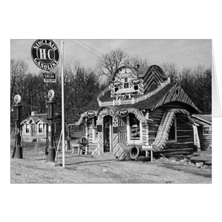 Gas Station & Tourist Cabins Vintage Missouri