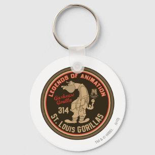 Gashouse Gorillas Logo Feat. Pitcher Key Ring