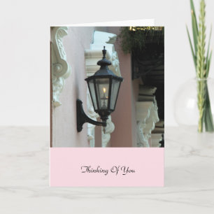 Gaslight, Antique, Vintage, Black, Photography Card
