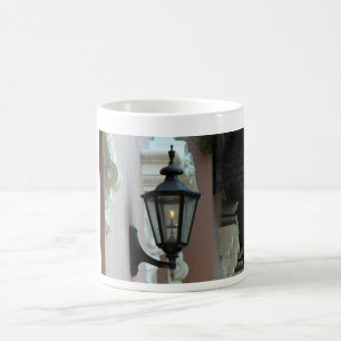 Gaslight, Antique, Vintage, Black, Photography Coffee Mug