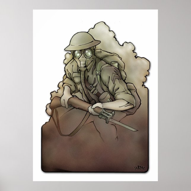 Gasmask Poster (Front)