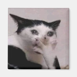 Gasp Cat Magnet