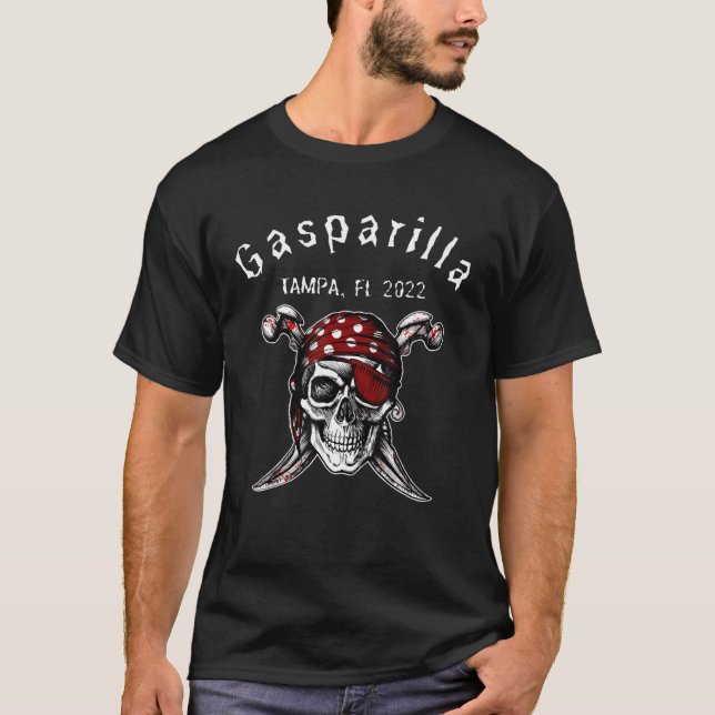 Gasparilla 2022 Pirate Festival Tampa Fl Souvenir T-Shirt (Front)