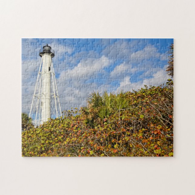Gasparilla Island Lighthouse - 11x14 - 252 pcs Jigsaw Puzzle (Horizontal)