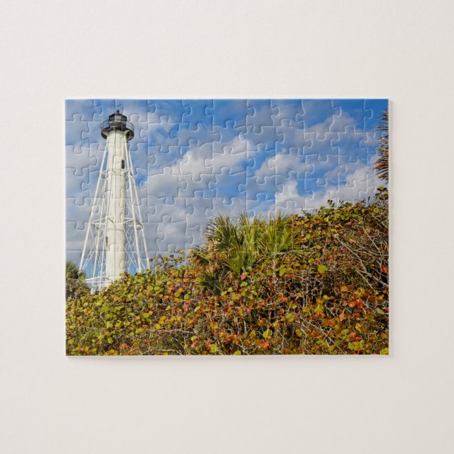 Gasparilla Island Lighthouse - 8x10 - 110 pcs Jigsaw Puzzle (Horizontal)