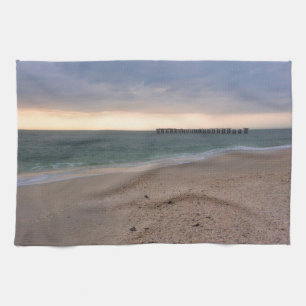 Gasparilla Island Sunset Tea Towel