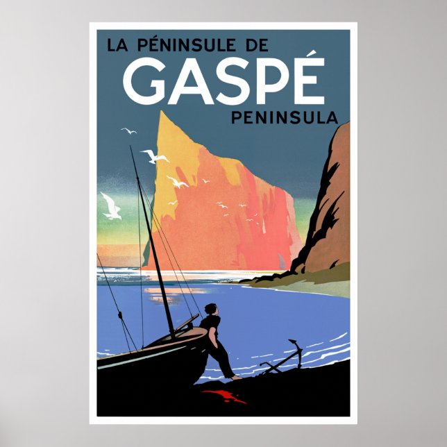Gaspé Peninsula ~ Canada Poster (Front)